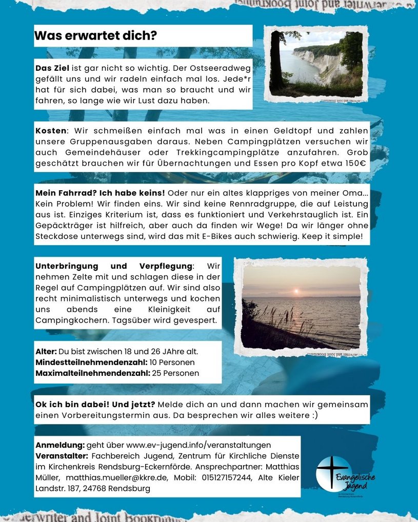 Info Seite des Offline Days Flyers. 